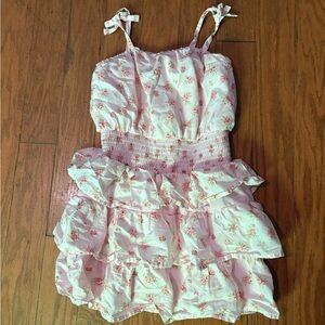 Place Pink Floral Dress